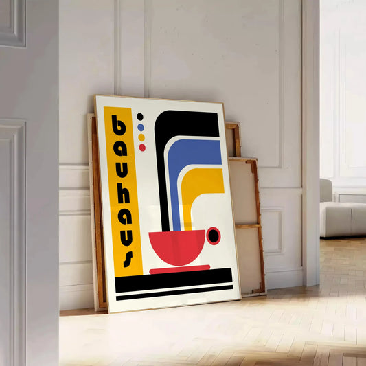 essence Bauhaus 11 Art Poster striking iconic design movement perfect modern wall enthusiasts ideal gift lovers print available standalone artwork