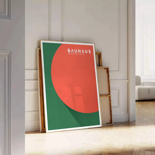 space Bauhaus art print stunning poster essence modernist design wall unique gift artwork setting decor available