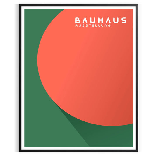 space Bauhaus art print stunning poster essence modernist design wall unique gift artwork setting decor available