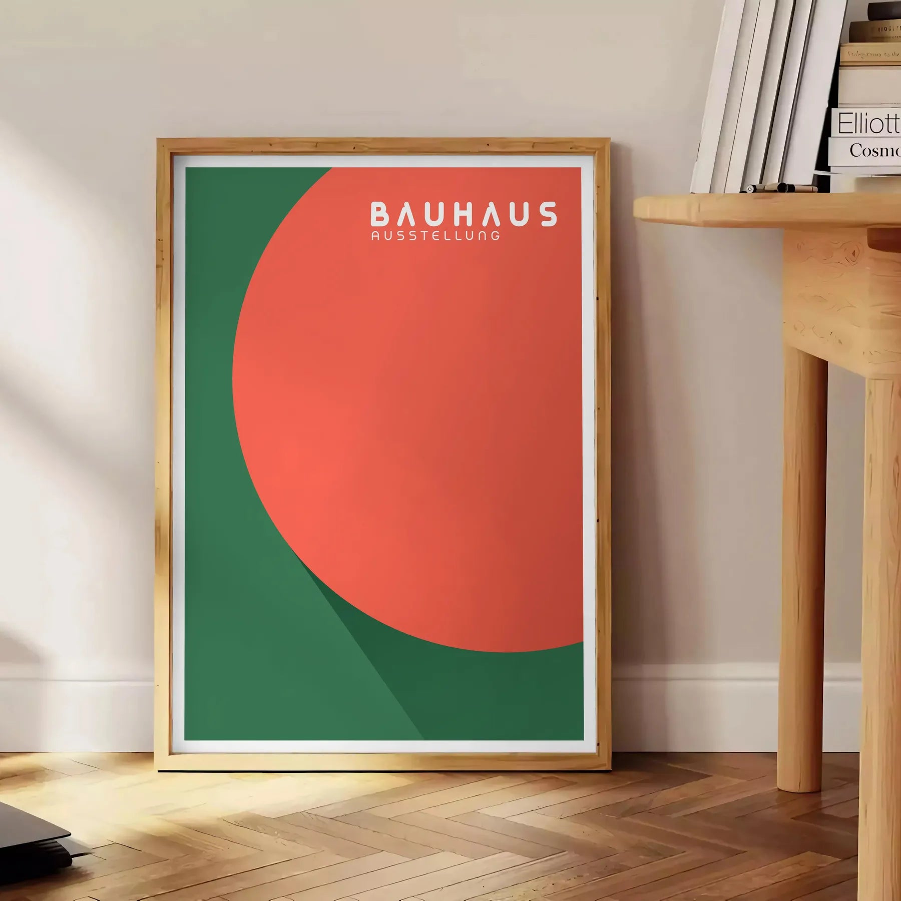 space Bauhaus art print stunning poster essence modernist design wall unique gift artwork setting decor available